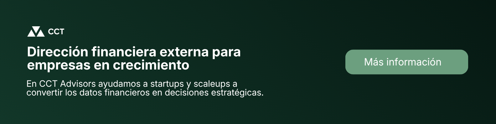 Dirección financiera externa para empresas en crecimiento